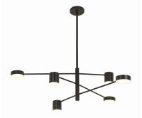 07650-6,19(4000K) Люстра Мекли черный Led 42W