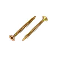 Саморез универсальный 4,0х40мм, желтый цинк, пакет (800 шт/уп) KRANZ