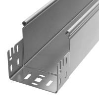 Лоток неперфорированный Профи INOX (AISI 304) 100х100x6000 (1,0 мм) (12 м/уп) Промрукав