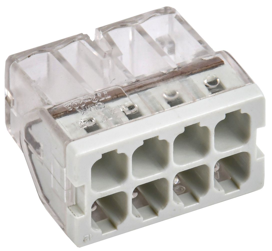 Строительно-монтажная клемма СМК 772-208 компактная IEK