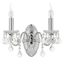 700624 Бра CLASSIC 2х60W E14 ХРОМ