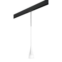 PRO804110 Светильник д/1-фазн трека CONICITA 1х40W E14 БЕЛЫЙ/ЧЕРНЫЙ (804110+595007)