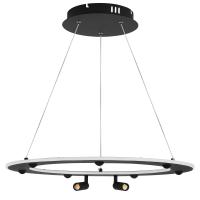 740467 Люстра DIVE LED 90W 4900LM G ЧЕРНЫЙ 3000/4000/6000K
