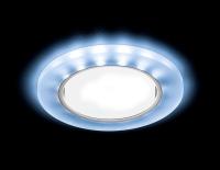 G214 CL/CH/CLD хром/прозрачный GX53+3W(LED COLD)