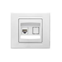 MD2911130 Розетка компьютерная (1ad.cat 5) бел.