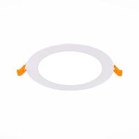 ST209.538.09 Св-к встр. Белый LED 1*9W 3000K 585Lm Ra80 110° IP20 D145xH8 90-265V Встраиваемые светильники