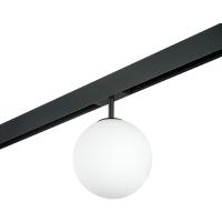 PRO130107 Светильник д/1-фазн трека TETA ЧЕРНЫЙ/БЕЛЫЙ E14 D180 PRO (595107+595130)