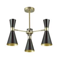 3662/3C MODERNI LN18 180 античная бронза/матовый черный Люстра потолочная E14 3*60W 220V QUINN
