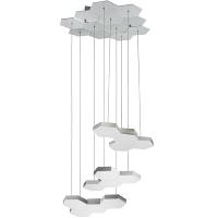 750224 Люстра подвесная FAVO LED-60W 2880LM Silver 4000K