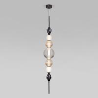 Подвесной светодиодный светильник со стеклянными плафонами 436/5