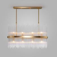 Подвесная люстра со стеклянным рассеивателем 486/8