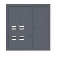 Щит этажный 4 кв. RAL7024 (1000х950х150) EKF PROxima