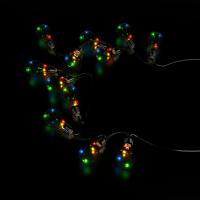 Гирлянда садовая на солнечной батарее 10 LED ламп Большие Шары, мультицвет Gauss Solar, 1/12