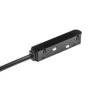 509117 Питание боковое 48V трековое однофазное UNO ЧЕРНЫЙ