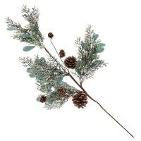 762115 Изделие декоративное Ветка  L24 W9 H70 см