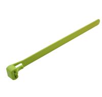 Многоразовая хомут-стяжка 300 х 7,5 мм (зеленая) (50 шт/уп) Промрукав