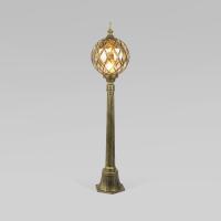 Sirius F черное золото уличный светильник на столбе IP44 Sirius F