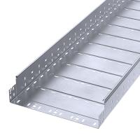 Лоток перфорированный Профи INOX (AISI 316) 400х100x6000 (1,2 мм) (12 м/уп) Промрукав