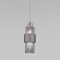 Подвесной светильник со стеклянным плафоном 50209/1 хром