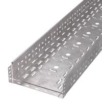 Лоток перфорированный Стандарт HDZ 300х100х3000 (0,8 мм) (6 м/уп) Промрукав