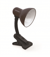 Светильник наст п/лампу на прищепке СНП 21Ч-E27 230В ЧЕРНЫЙ (с подвесом) IN HOME