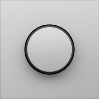 Накладка для светорегулятора поворотного, сталь, серия S08