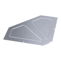 Крышка угла горизонтального 90 градусов Стандарт INOX (AISI 316) 600 Промрукав