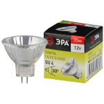GU4-MR11-35W-12V-30CL  Лампа галогенная ЭРА GU4-MR11-35W-12V-30CL 35Вт софит теплый белый свет GU4
