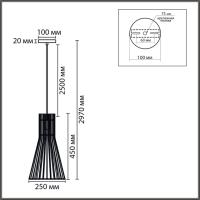 8384/1A ECO LN26 323 бежевый дерево Подвес E27 60W 220V GERDA