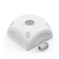 Коробка распределительная 60-0500-9003-КВ для видеокамер двухкомпонентная безгалогенная (HF) белая 100х100х50 с кабельным вводом Промрукав