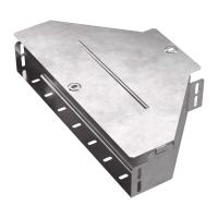 Переходник симметричный с крышкой Стандарт 400х150х80 Промрукав