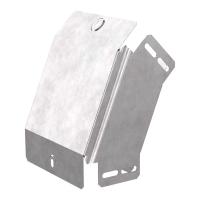 Угол вертикальный внешний 45 градусов с крышкой Стандарт 150х80 Промрукав