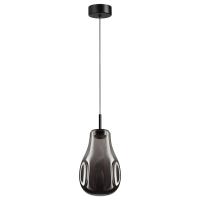 5098/4LC PENDANT ODL25 423 черный/дымчатый/металл/стекло Подвес LED 4W 4000K 388Лм NAVE
