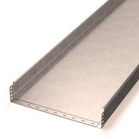 Лоток неперфорированный Стандарт INOX (AISI 409) 600х100х3000 (1,0 мм) (6 м/уп) Промрукав