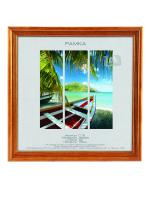 Фоторамка Image Art С18 20х20 деревянная из сосны, цвет бронза, вставка-прозрачный пластик (28шт)