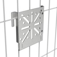 Монтажная пластина на 3Д-забор для крепления ЭМК HDZ Промрукав