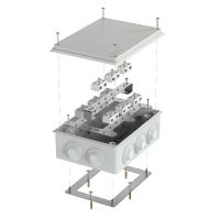 Коробка огнестойкая для о/п 40-0320-FR6.0-4-18-Р Е15-Е60 RAL7035 200х150х75 (5 шт/кор) Промрукав