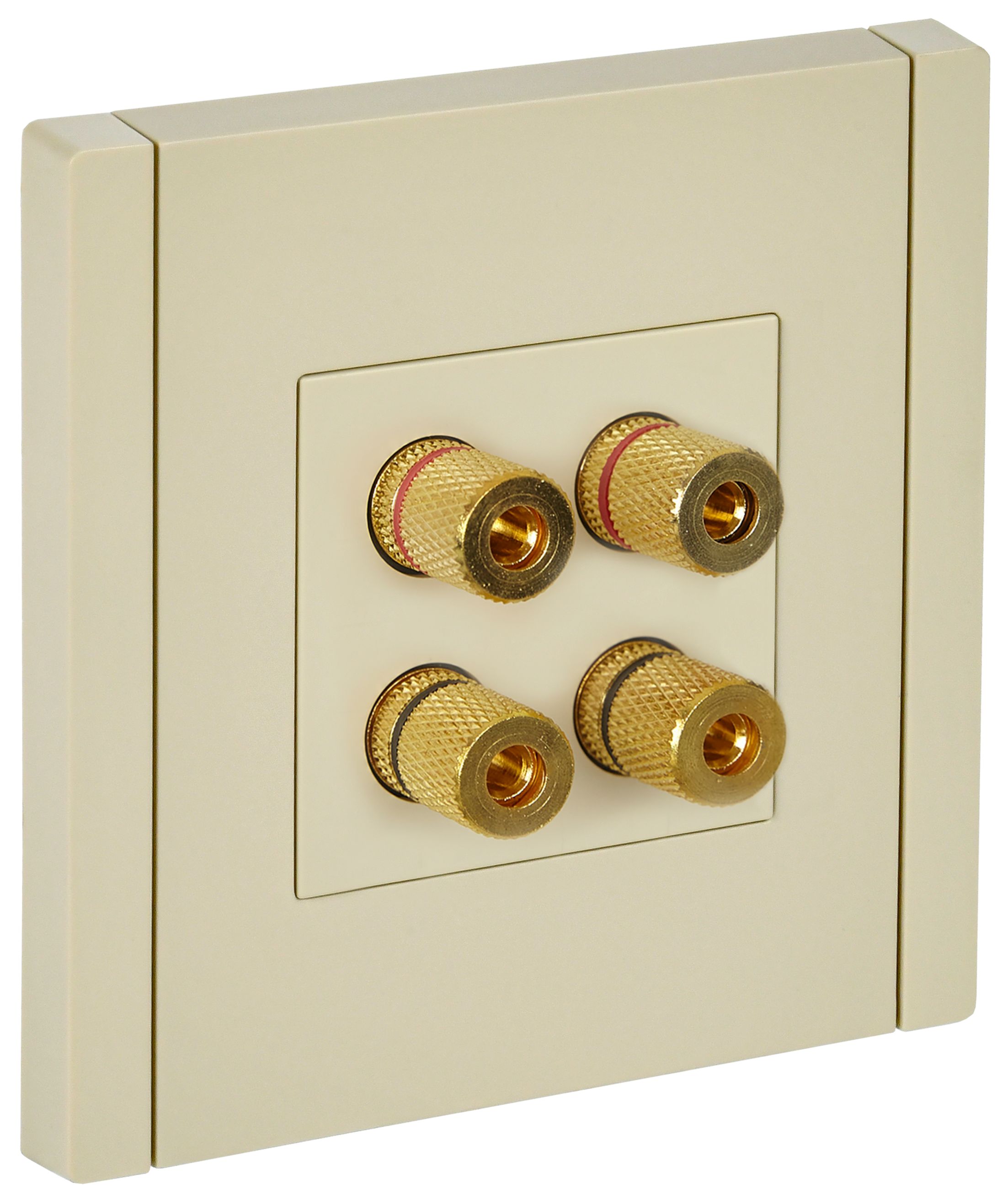 FORTE&PIANO Аудиорозетка 4-местная FP439 ваниль IEK