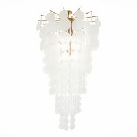 SL1231.303.12 Люстра подвесная ST-Luce Латунь/Белый E14 12*60W VITTORIA