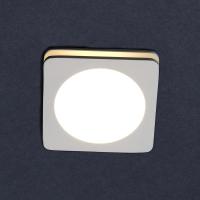 Светильник светодиодный встраиваемый квадрат белый GLP-DECO-S2-7BT-IP40-4-W