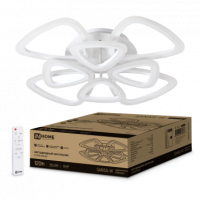 Светильник сд ELEGANT SANSA-W 120Вт 230В 3000-6500K 8400Лм 650х650х130мм c пультом ДУ белый IN HOME