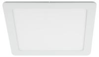 LED 2-24-6K Светильник ЭРА светодиодный квадратный LED 24W 220V 6500K (20/240)