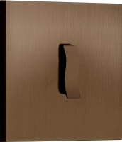 Выключатель звонкового типа на 1 тумблер, клавиша Wave, 10AX 250V, бронза, серия N96