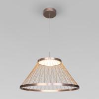 Подвесной светодиодный светильник 40017/1 LED коричневый