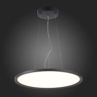 STP200.P60.40NW.B Светильник светодиодный подвесной Черный LED 1*40W 4000K Lm Ra>90 IP20 D600xH80 1