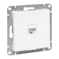 Механизм розетки RJ45 (cat6), белый Эпика EKF