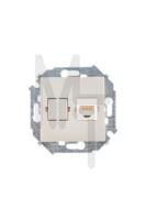 Розетка компьютерная RJ45 кат.5е   шампань