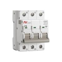 Выключатель автоматический AV-10 DC 3P 16A (L) 10kA EKF AVERES