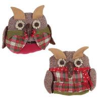 718901 Игрушка набивная Сова  L42 W26 H36 см  2в.