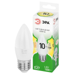 LED B35-10W-830-E27 GL  Лампа светодиодная ЭРА GREEN LINE LED B35-10W-830-E27 GL 10Вт свеча теплый свет E27